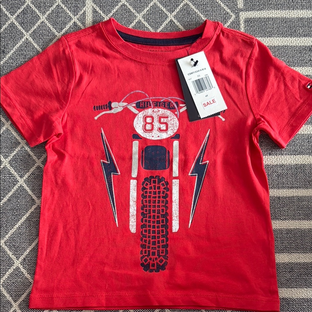 Tommy Hilfiger Red Graphic Tee